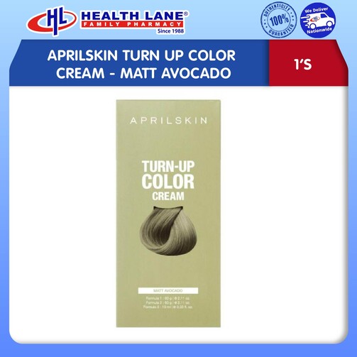 APRILSKIN TURN UP COLOR KRIM - MATT AVOCADO